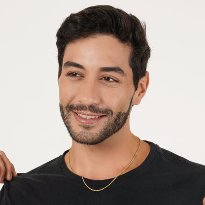 3 mm Gold Rope Chain