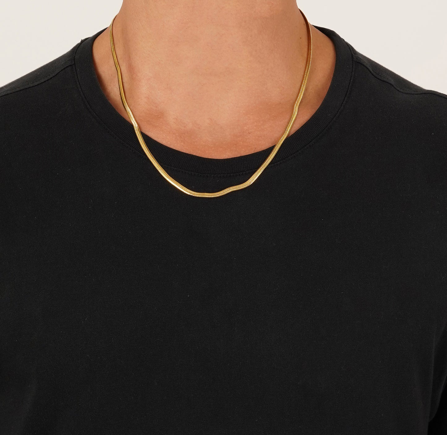 Gold Snake Neck Chain