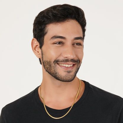 Gold Snake Neck Chain