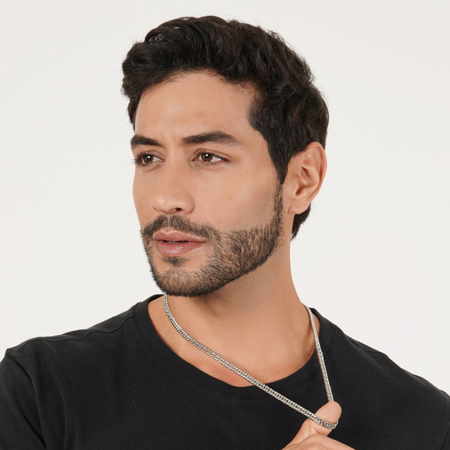 Silver Cuban Neck Chain