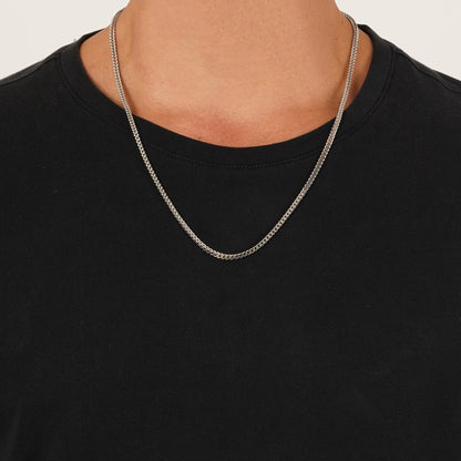 Silver Mesh Neck Chain