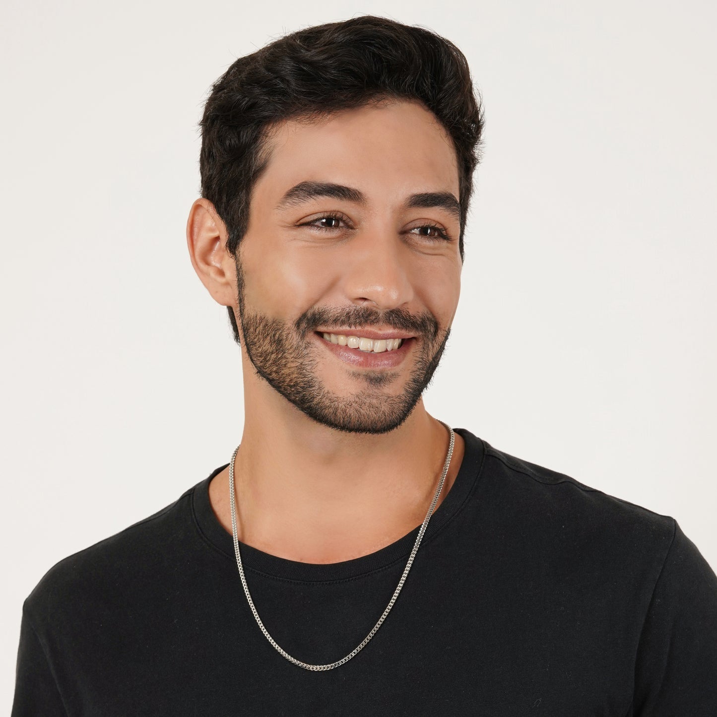 Silver Mesh Neck Chain