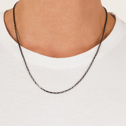Black Cube Neck Chain