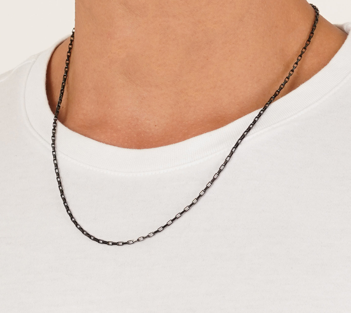 Black Cube Neck Chain