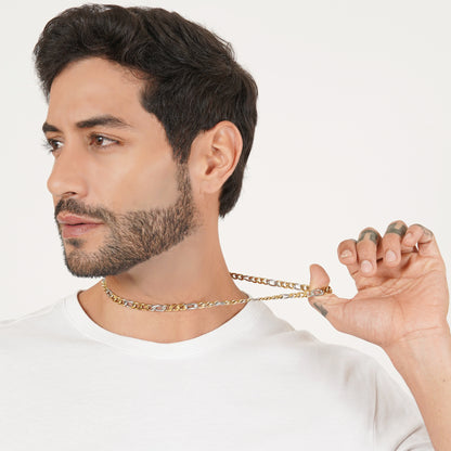 Dual Tone Cuban Neck Chain
