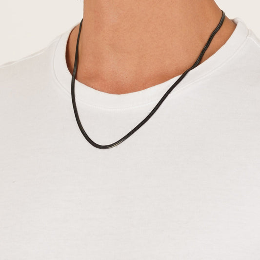 Black Snake Neck Chain