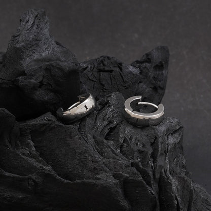 Pierced Hoop Earrings