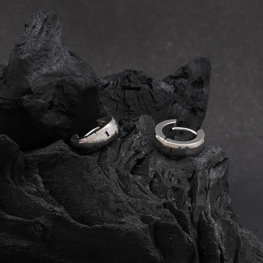 Pierced Hoop Earrings