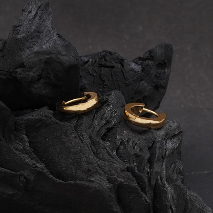 Pierced Hoop Earrings