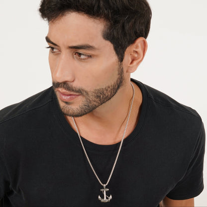 Pirates Anchor Pendant With Chain