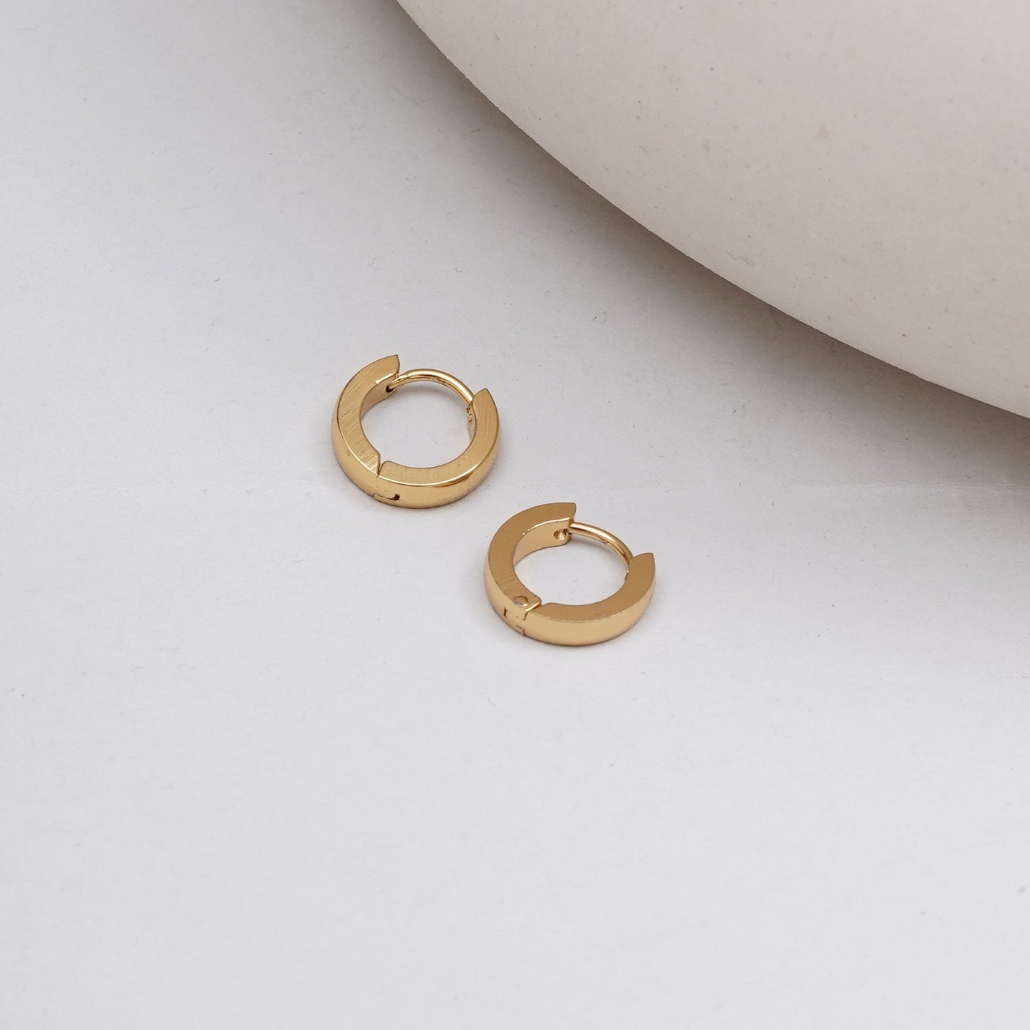 Pierced Hoop Earrings