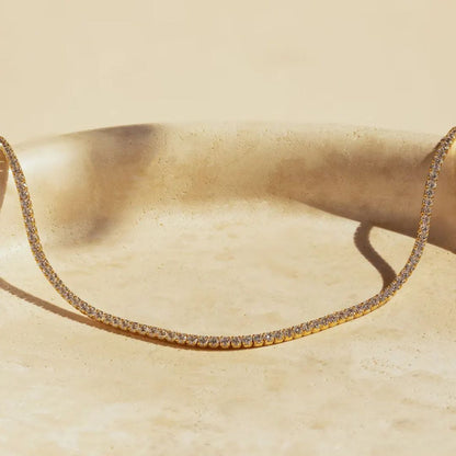 Cubic Zirconia Neck Chain