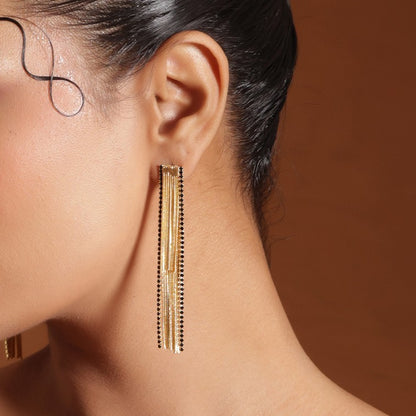 Lyra's Tassel Dangler Earrings