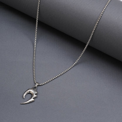 Wolf Tooth Pendant With Chain