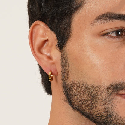 Pierced Hoop Earrings