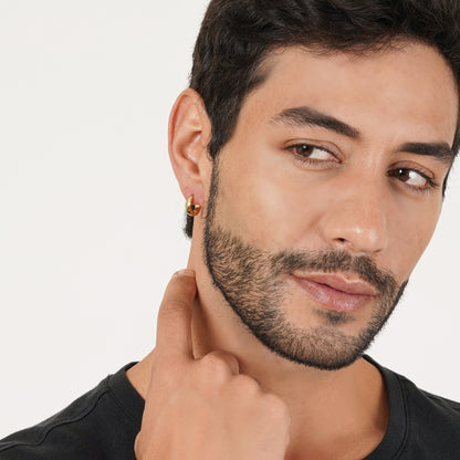 Pierced Hoop Earrings